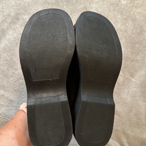 Steve Madden Sugar Y2K Chunky Heel Slip Ons Sz 7.5 - Picture 6 of 6
